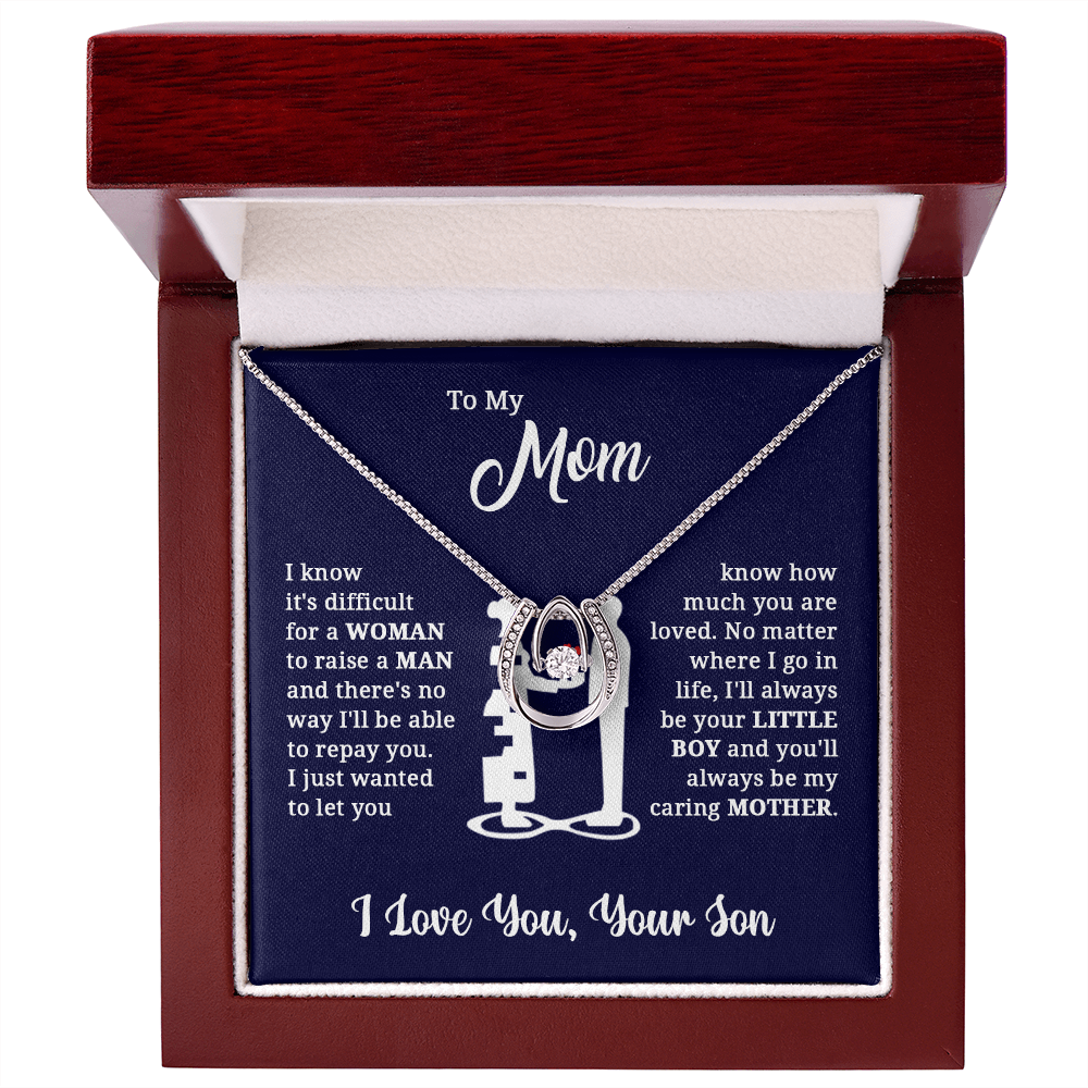 Mom - Precious Mom - Love Necklace