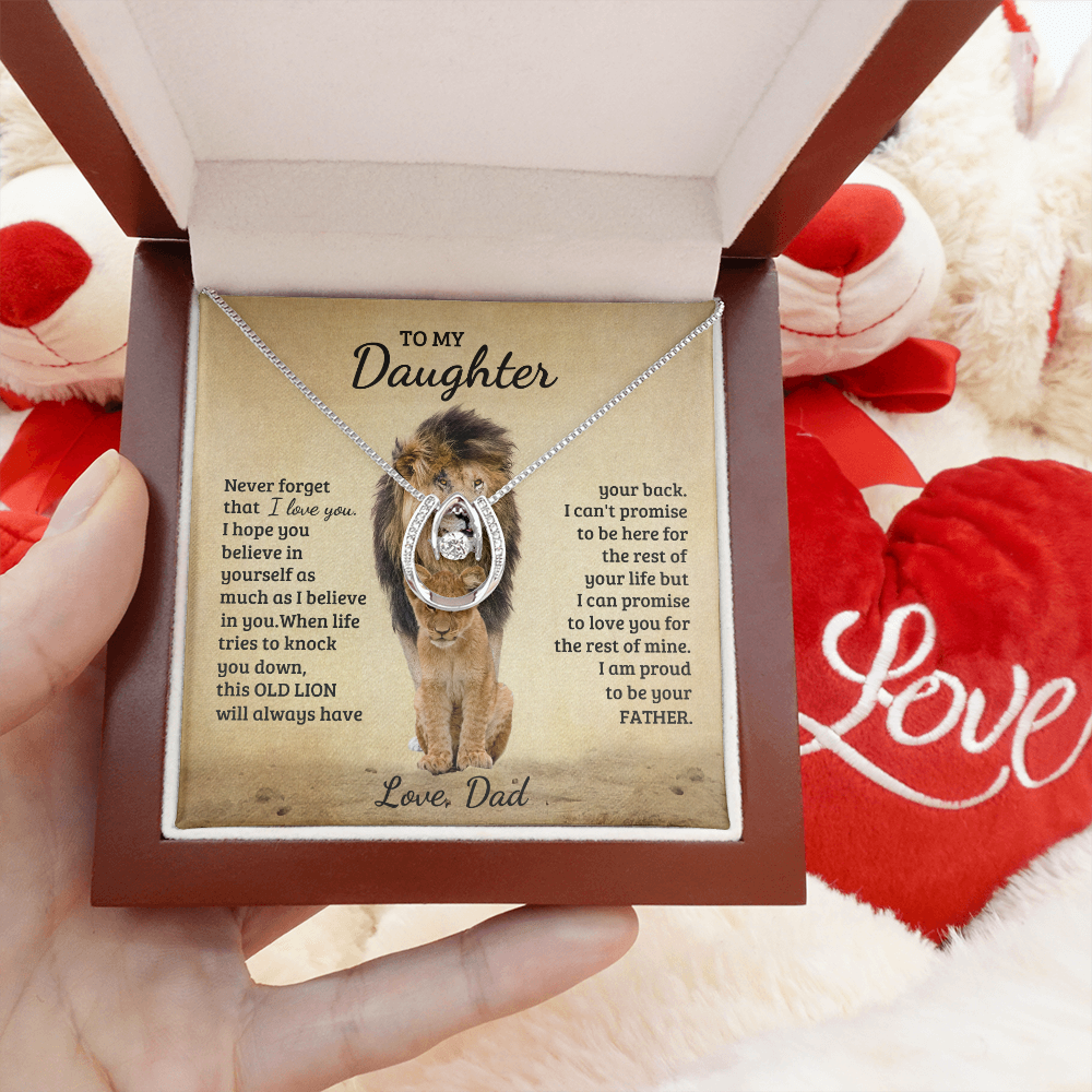 [Almost Sold Out] Daughter - Proud Lion - Love Necklace