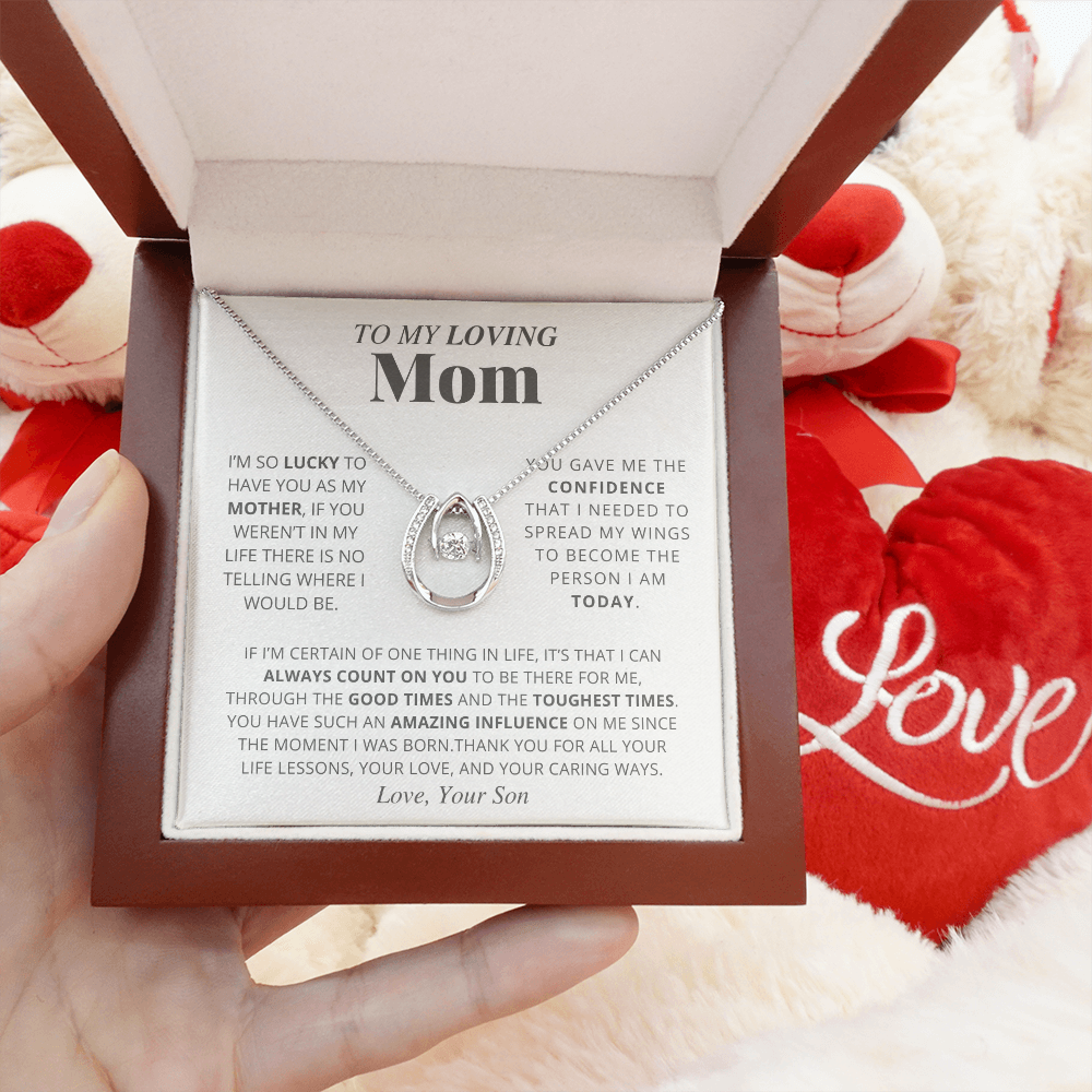 Mom - Count On You - Love Necklace