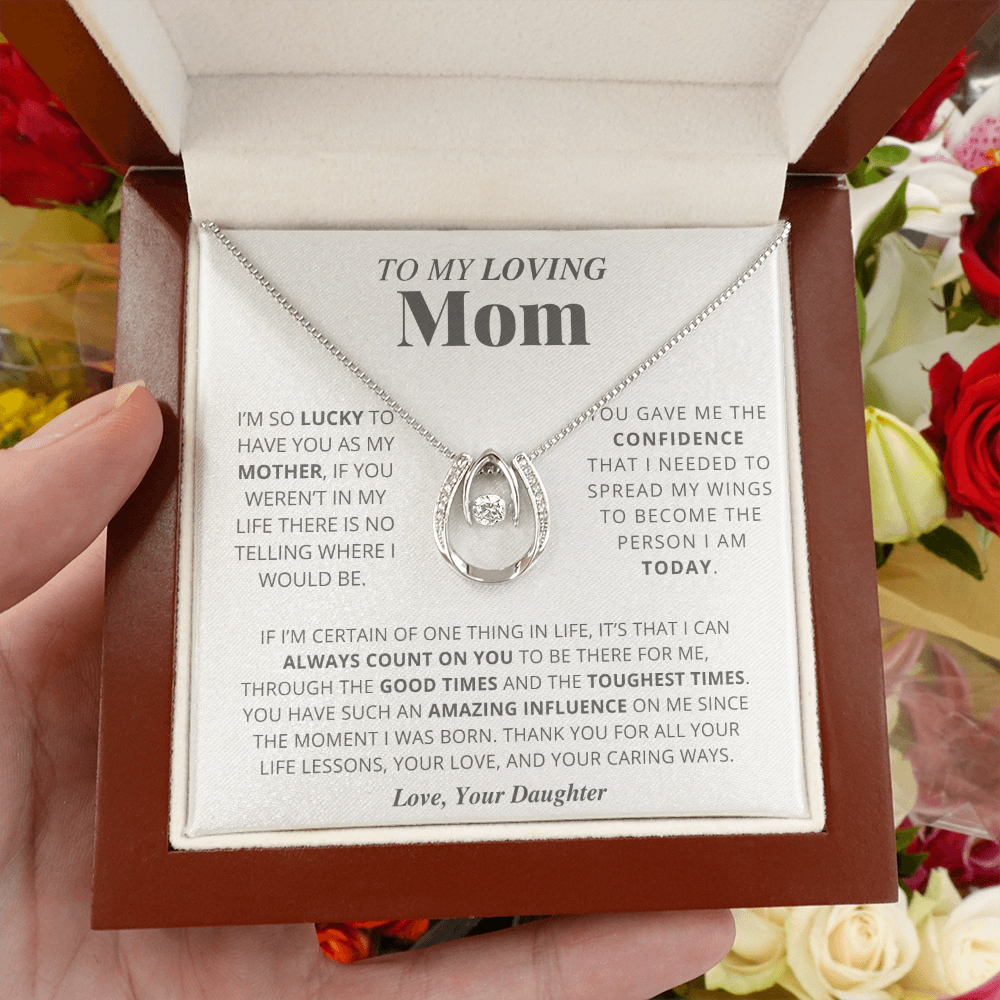 Mom - Life Lessons - Love Necklace