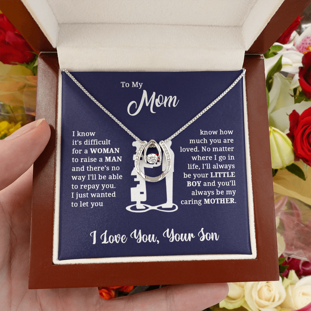 Mom - Precious Mom - Love Necklace