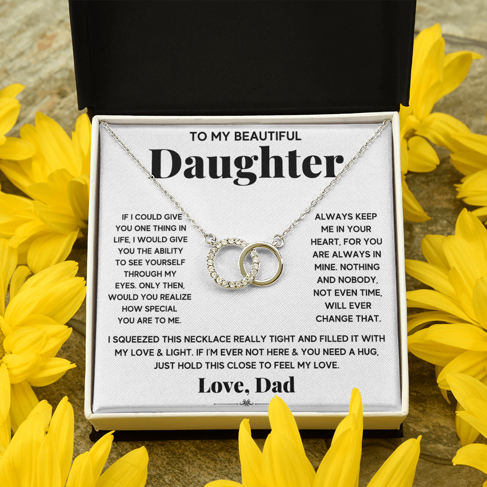 [ALMOST GONE] Eternal Love  - Daughter Perfect Pair Necklace