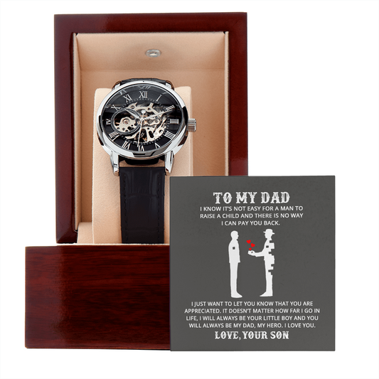 Dad - You Raised Me - Open Watch