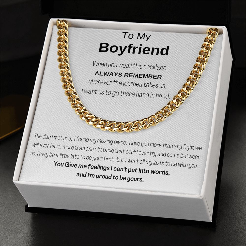 Boyfriend - ALWAYS REMEMBER - Cuban Link Chain