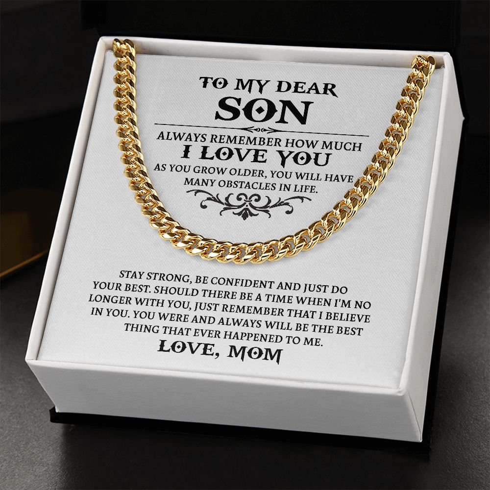 [Almost Sold Out] Son - I Believe In You - Cuban Link Chain