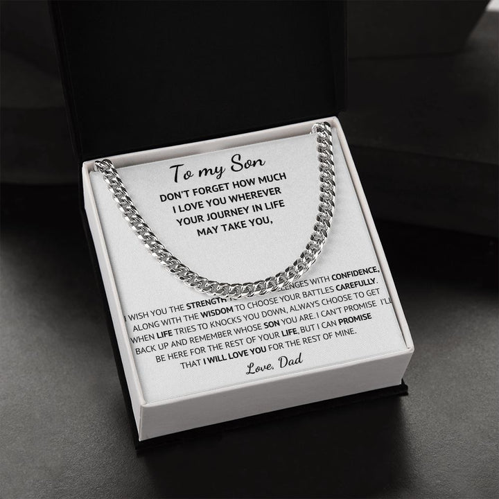 [ Almost Sold Out ] Son - Your Journey - Cuban Link Chain