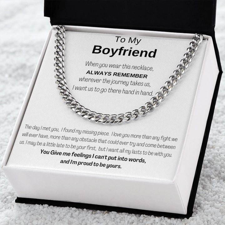 Boyfriend - ALWAYS REMEMBER - Cuban Link Chain