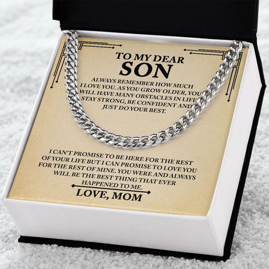 [Almost Sold Out] Son - Your Life - Cuban Link Chain