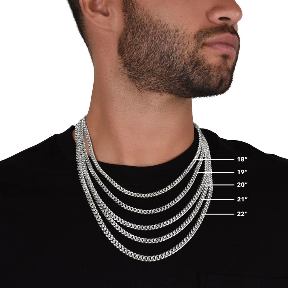 Dad - Stepped Up Dad - Cuban Link Chain