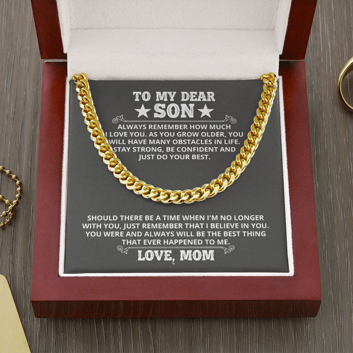 [Almost Sold Out] - Son - Just Remember - Cuban Link Chain