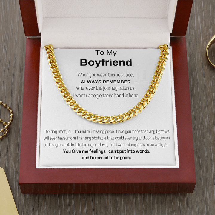 Boyfriend - ALWAYS REMEMBER - Cuban Link Chain