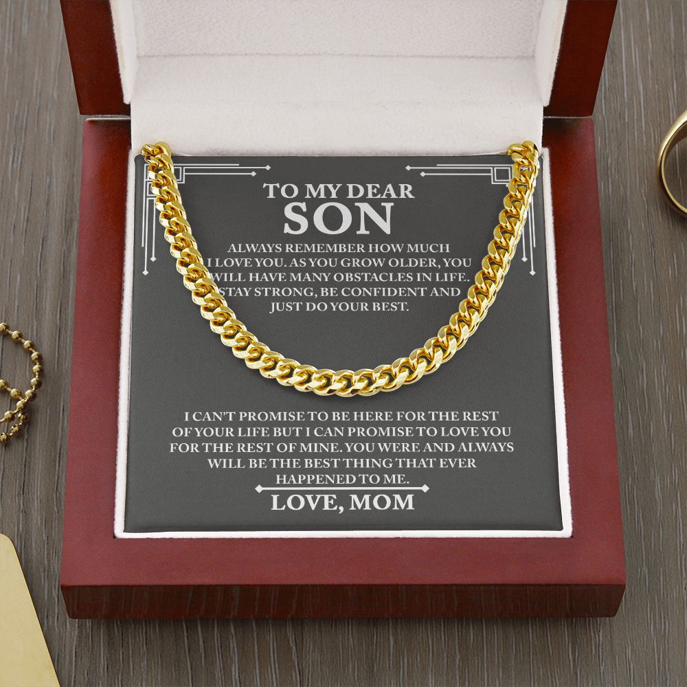 [Almost Sold Out] Son - Promise To Love You - Cuban Link Chain