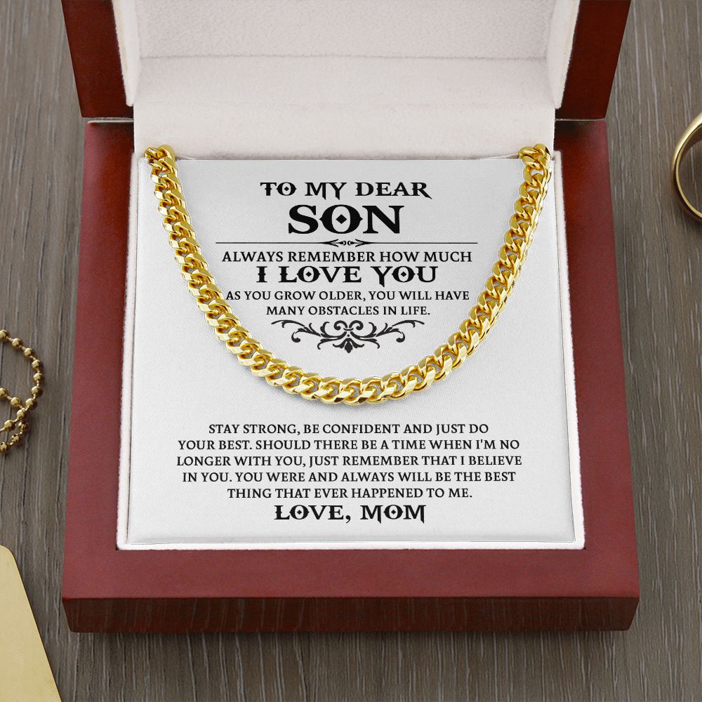 [Almost Sold Out] Son - I Believe In You - Cuban Link Chain