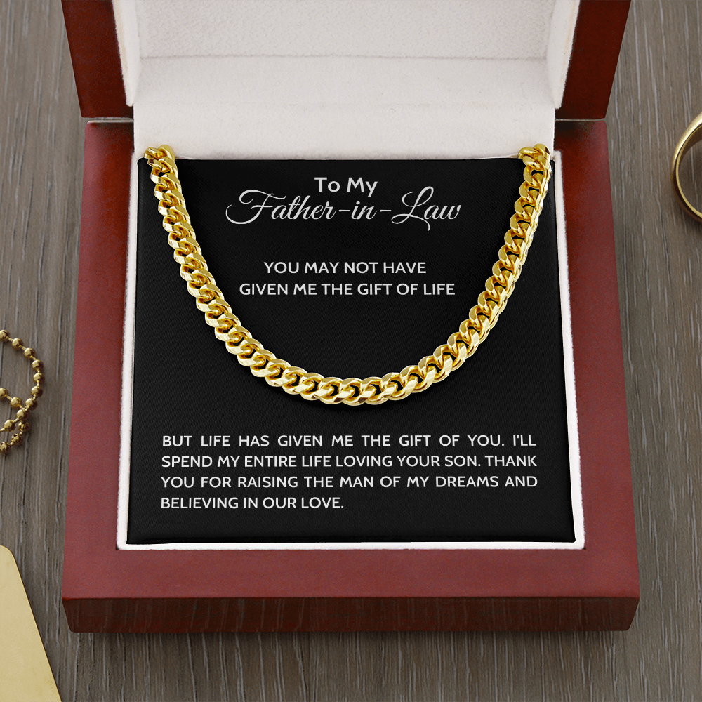 Father In Law - My Dream - Cuban Link Chain