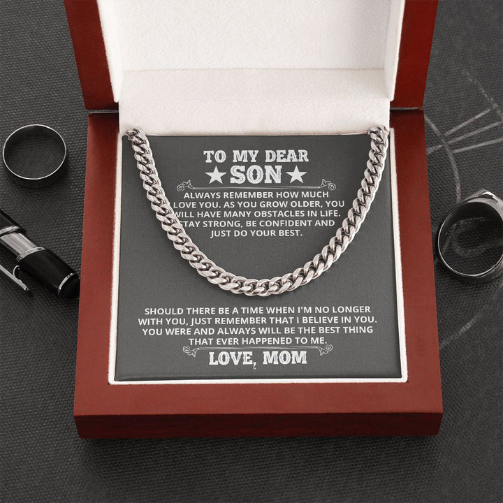 [Almost Sold Out] - Son - Just Remember - Cuban Link Chain