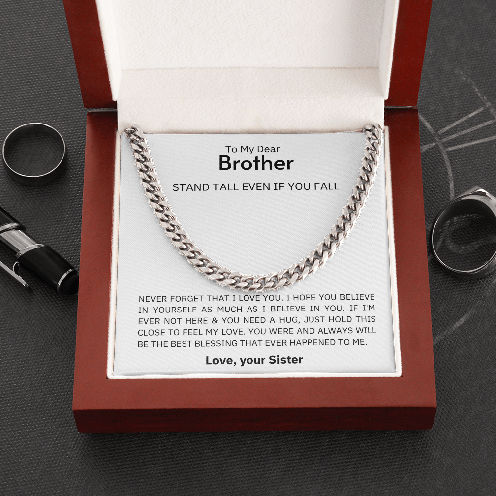 Brother - Believe - Cuban Link Chain
