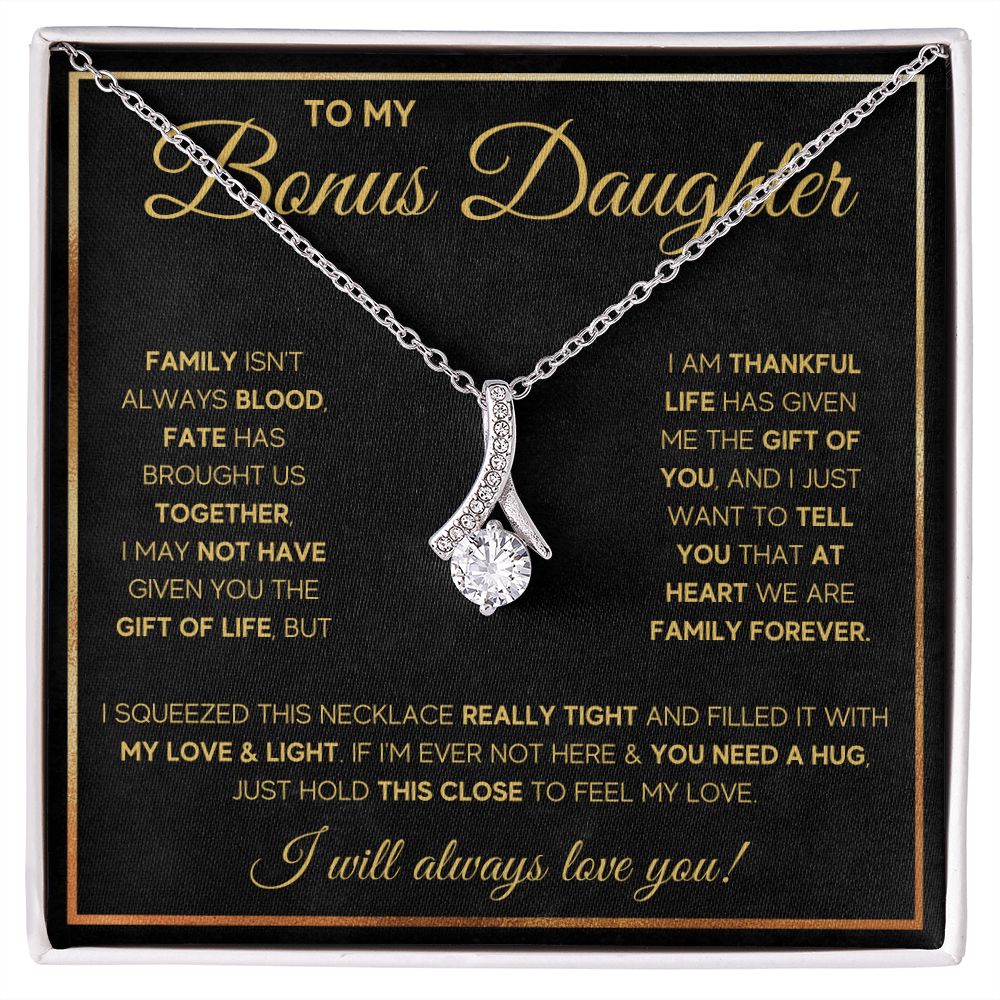 bonus daughter gifts from stepdad stepmom like a daughter to me jewelry daughter in law necklace gift for daughter in law