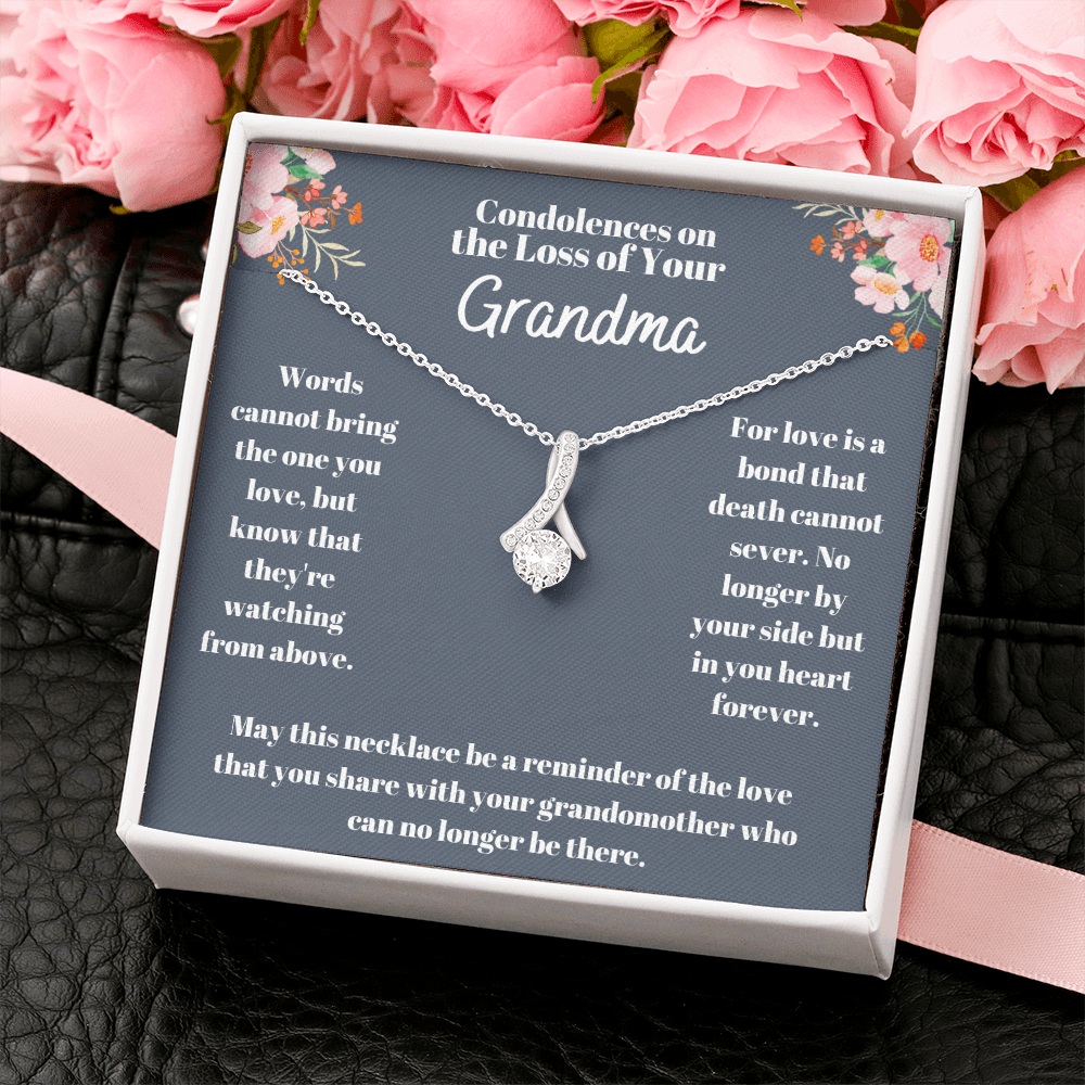 Grandma - No Longer By Your Side - Alluring Necklace