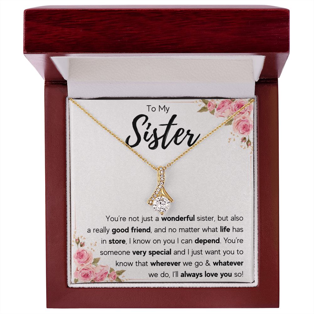 gifts for sister from brother sister birthday little sister jewerly gifts for sister necklace gift set sisters pendant necklace