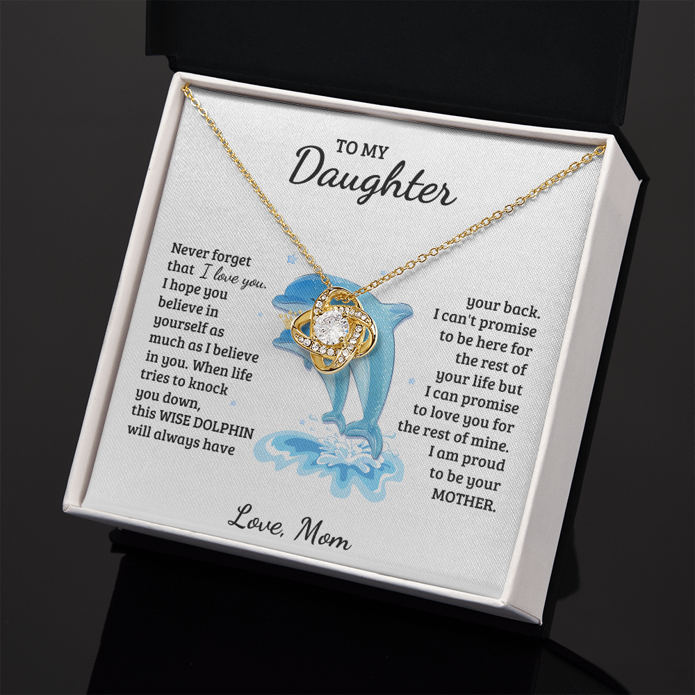 [Almost Sold Out] Daughter - Wise Dolphin - Necklace