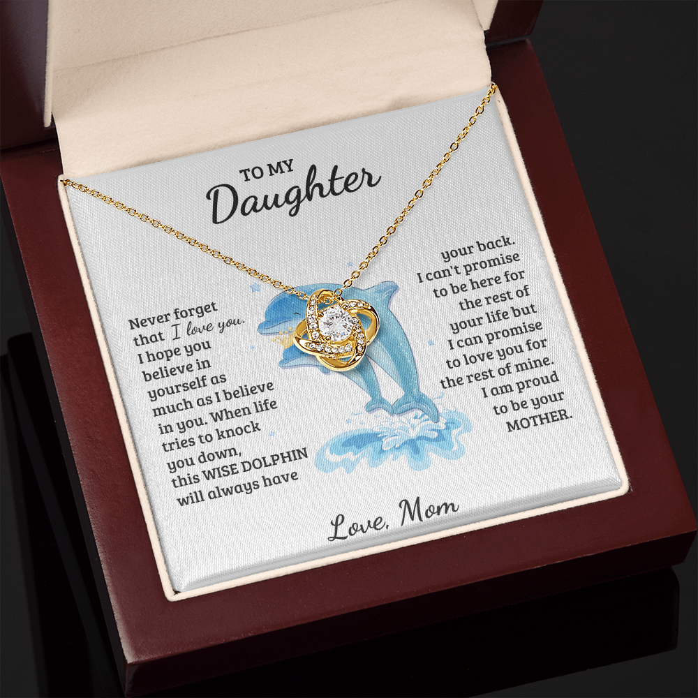 [Almost Sold Out] Daughter - Wise Dolphin - Necklace