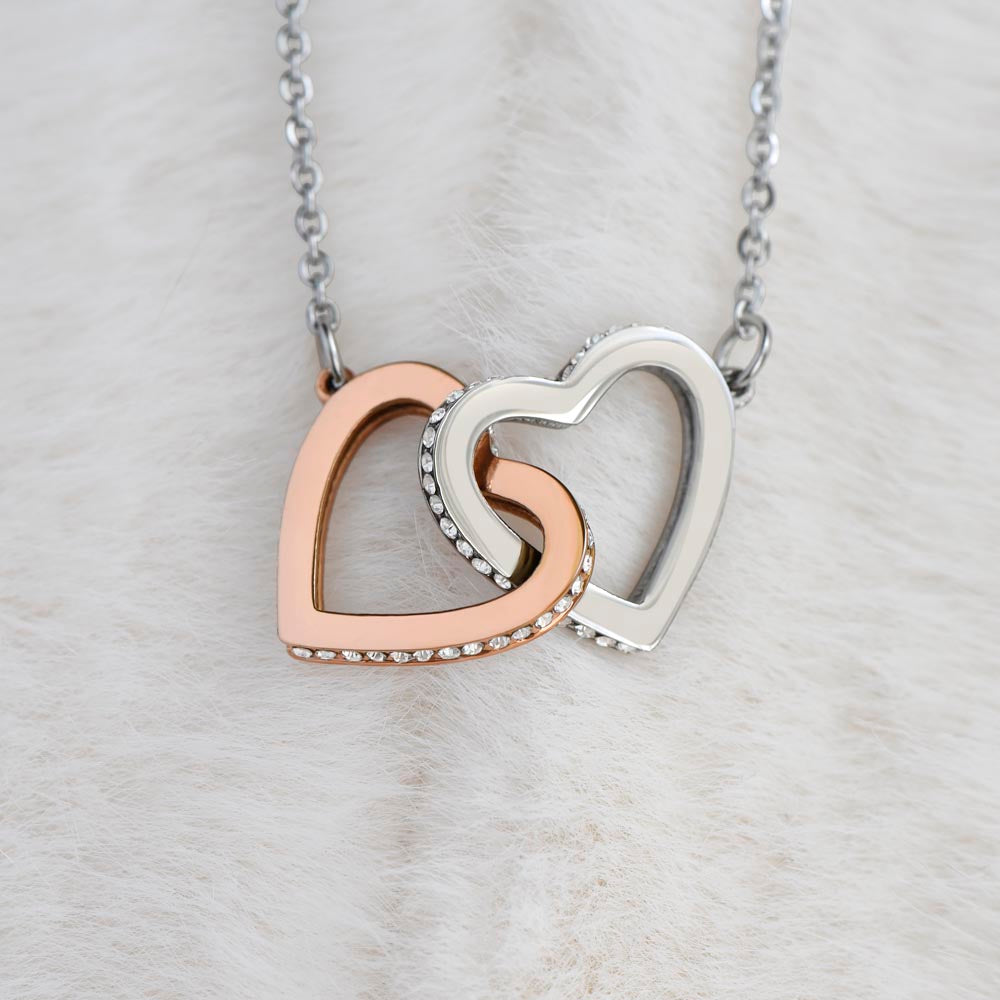 [Almost Sold Out] Daughter - Proudness - Interlocking Hearts Necklace