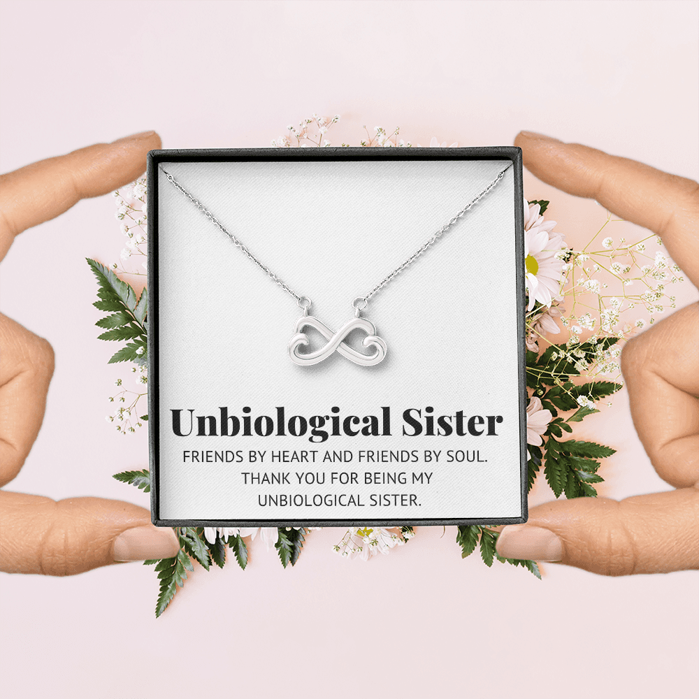 Unbiological Sister - Forever - Infinity Necklace