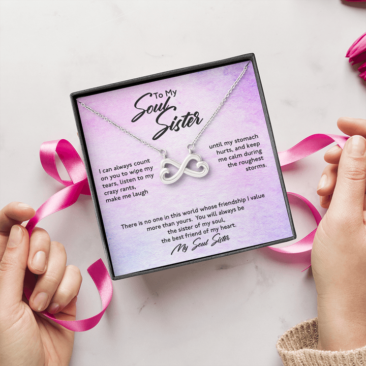 Soul Sister - Friendship & Value - Infinity Necklace