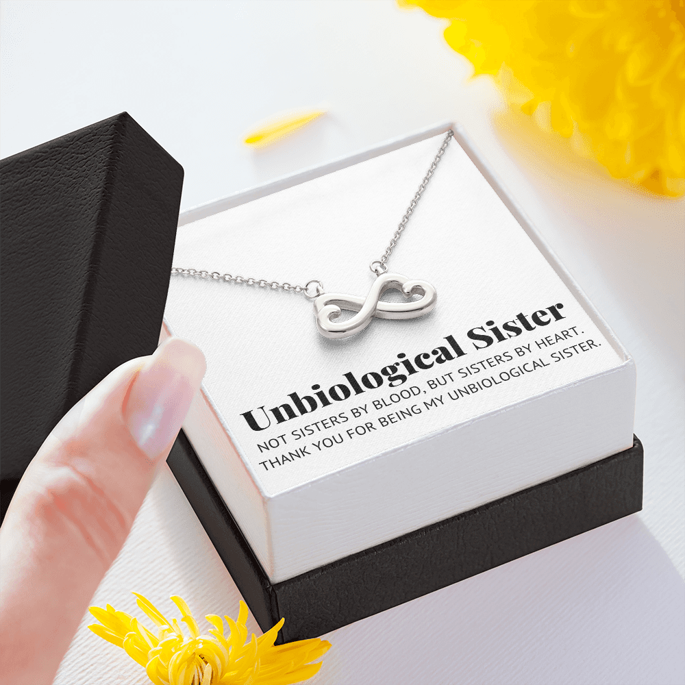 Unbiological Sister - Grateful Soul - Infinity Necklace