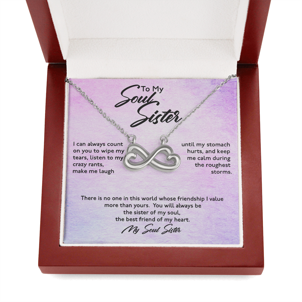 Soul Sister - Friendship & Value - Infinity Necklace