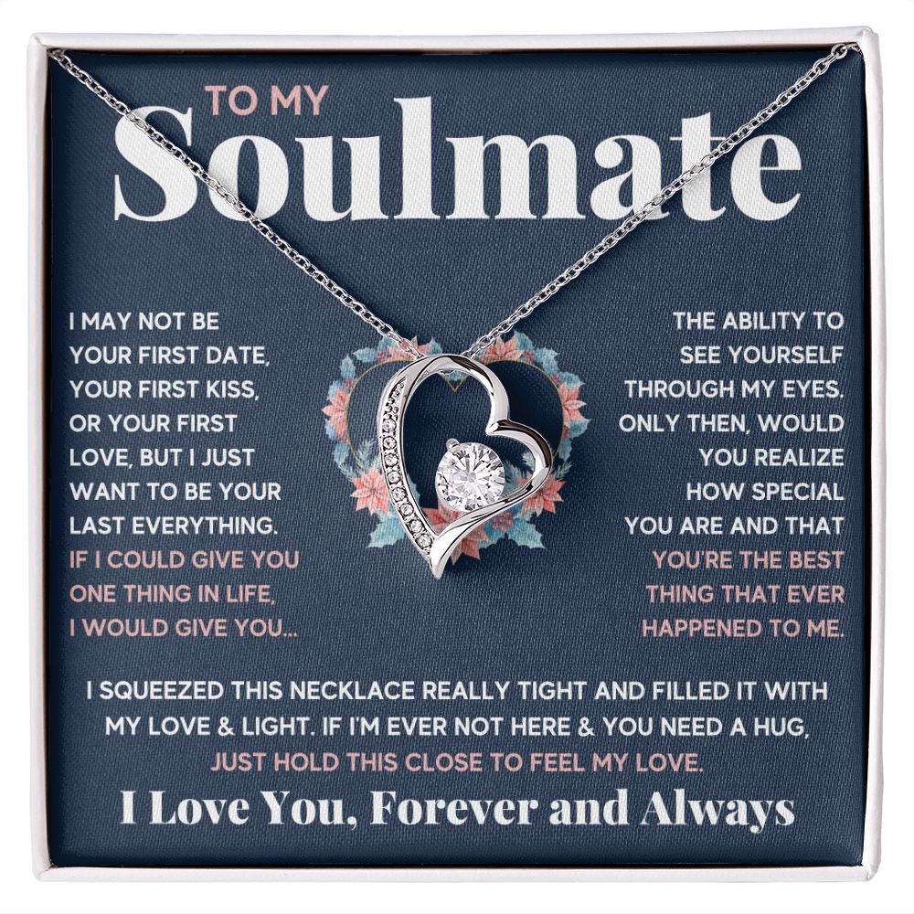 soulmate necklace for women wedding anniversary gifts for wife birthday presents for the wife christmas gifts for wife love gifts jewerly