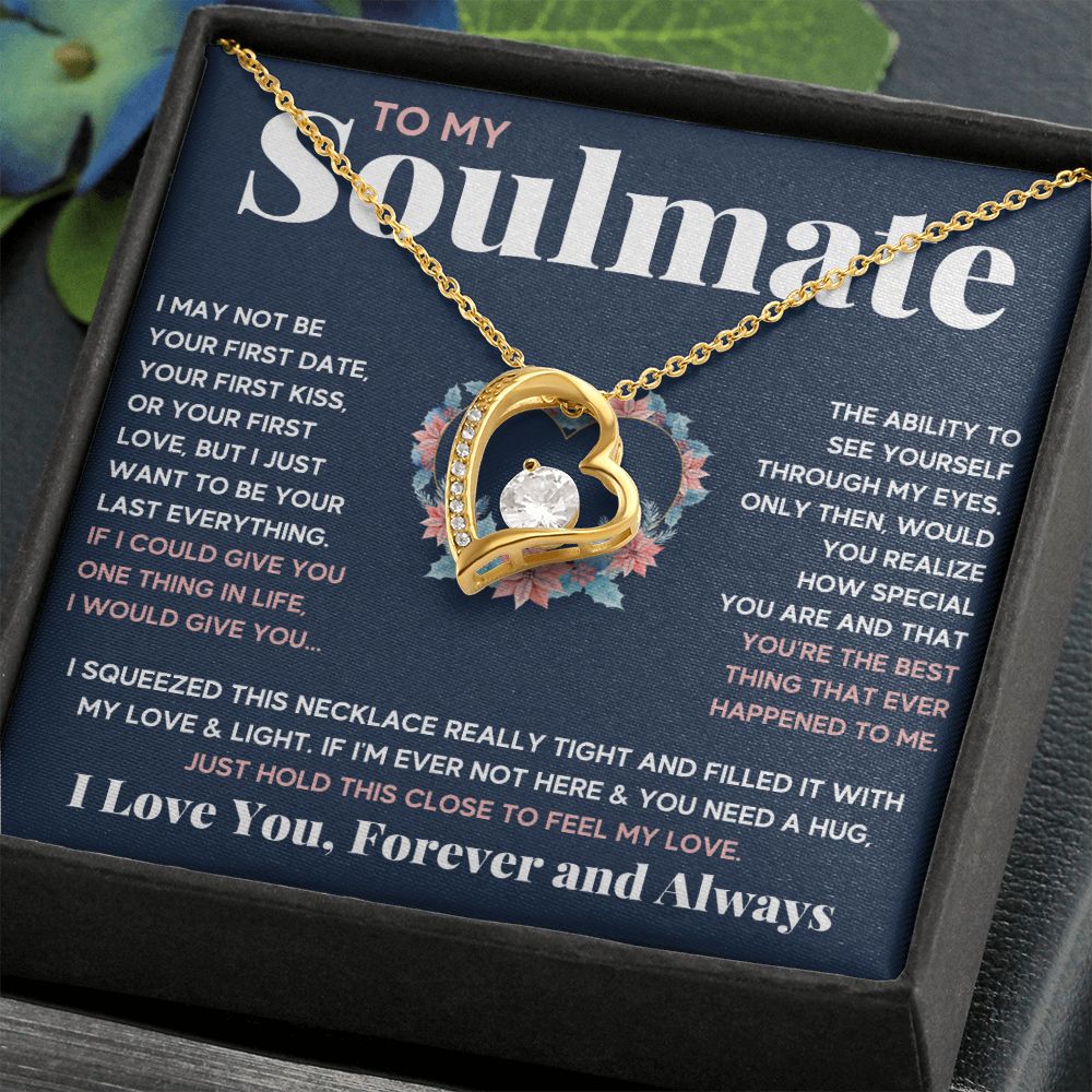 soulmate necklace for women wedding anniversary gifts for wife birthday presents for the wife christmas gifts for wife love gifts jewerly