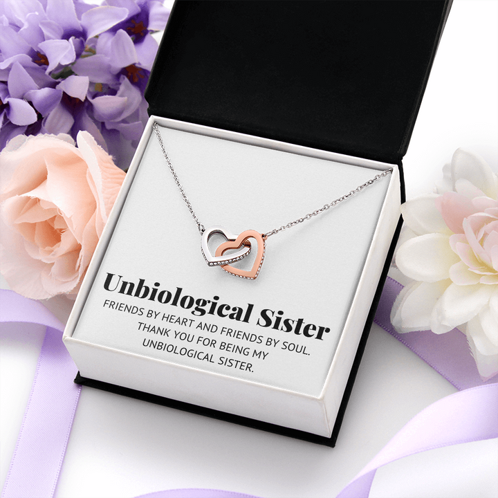 Unbiological Sister - Infinity Love - Interlocking Necklace