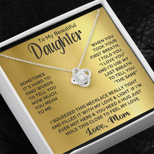 Daughter - Golden Breath - Necklace