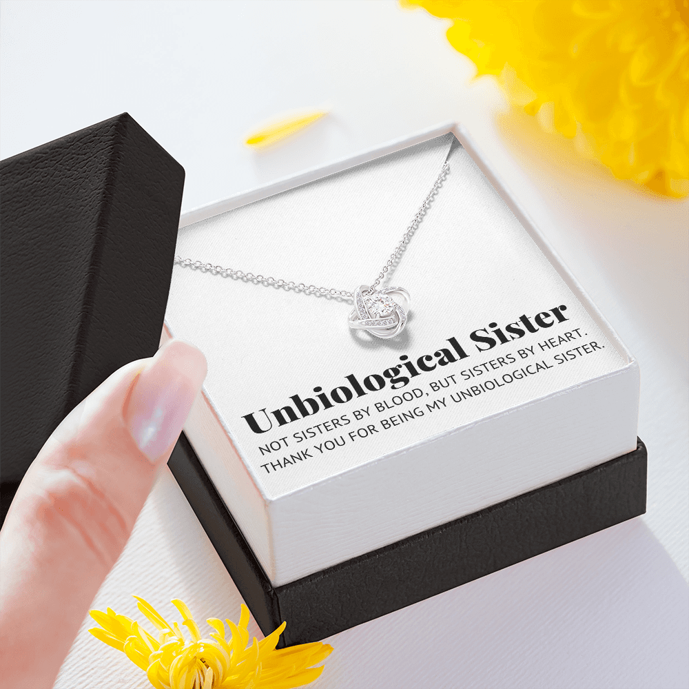 Unbiological Sister - Thank You - Necklace