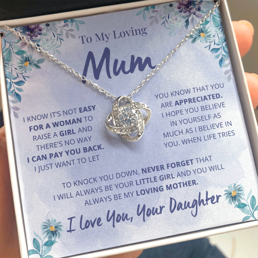 Mum - Never Forget - Necklace