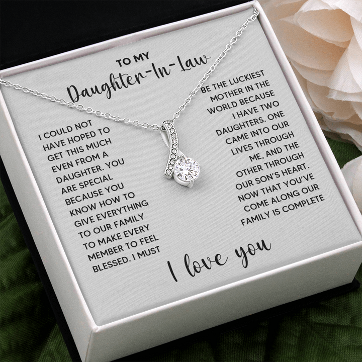 Daughter-In-Law - Special Family - Alluring Necklace