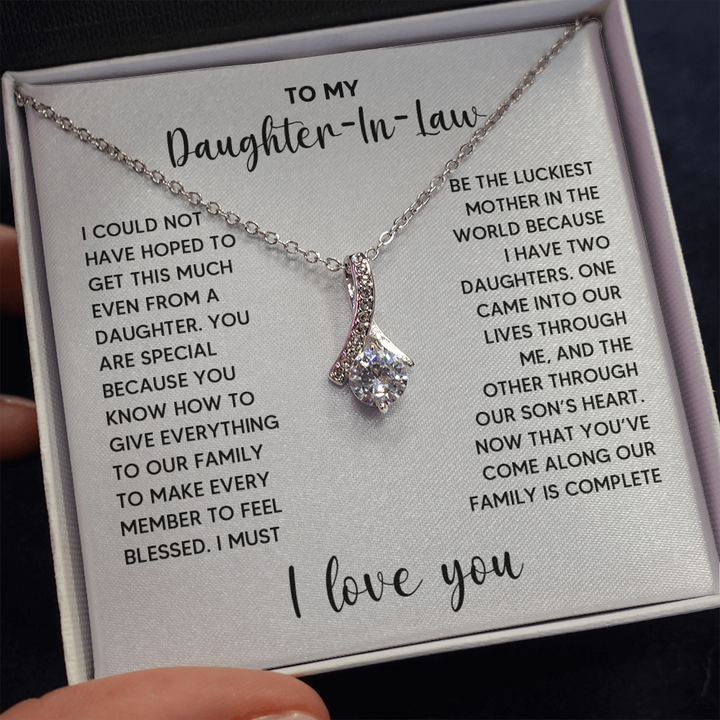 Daughter-In-Law - Special Family - Alluring Necklace