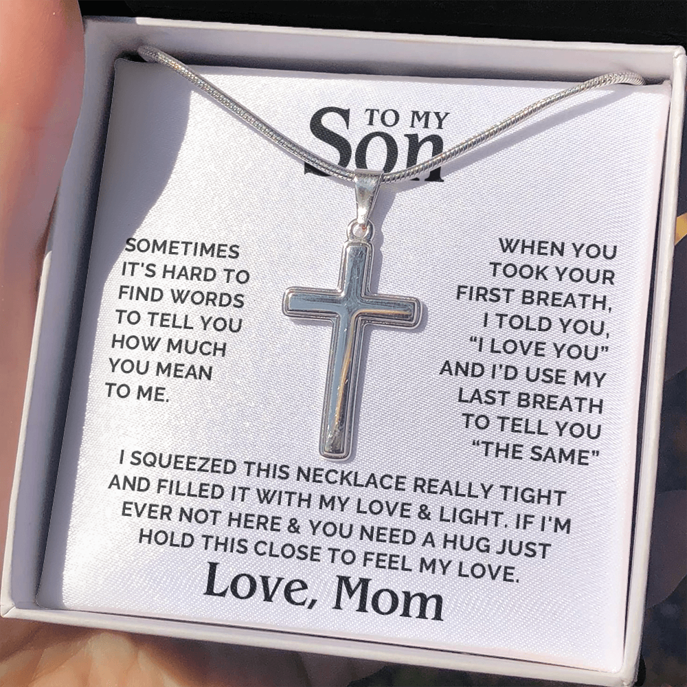 Son - Feel My Love - Cross Gift Necklase