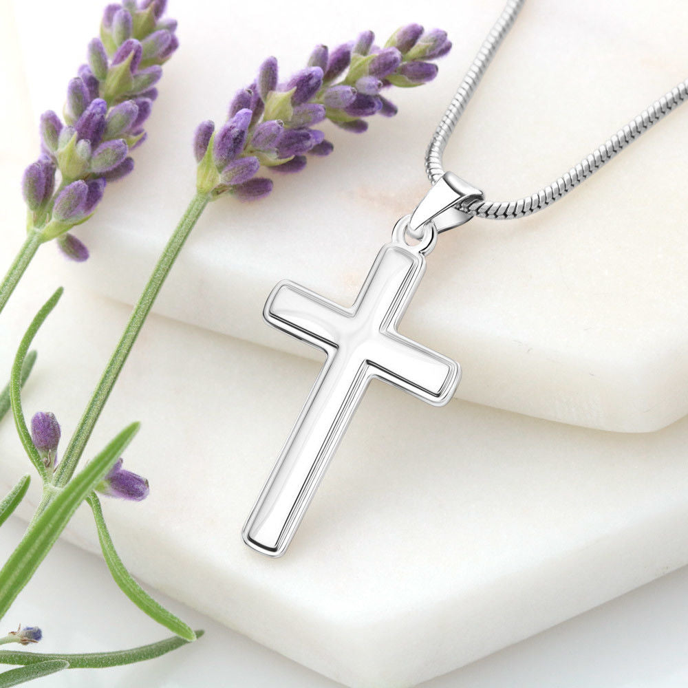 Grandson - Feel Strong - Cross Gift Necklase