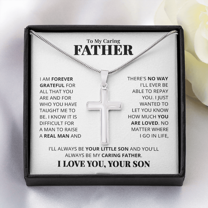 Father - Always With You - Cross Gift Necklase