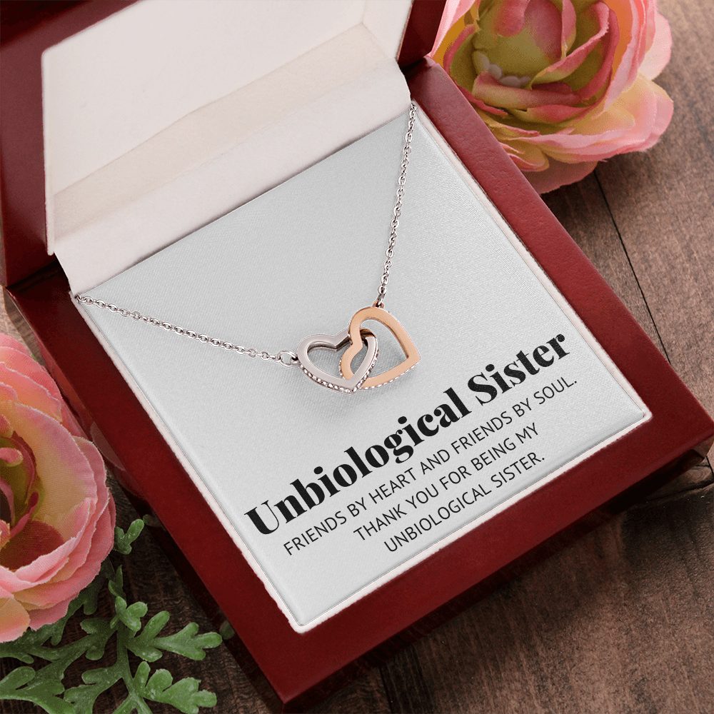 Unbiological Sister - Infinity Love - Interlocking Necklace
