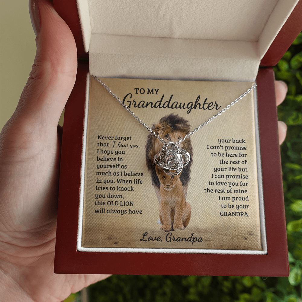 Granddaughter - Proud of you  - Necklace