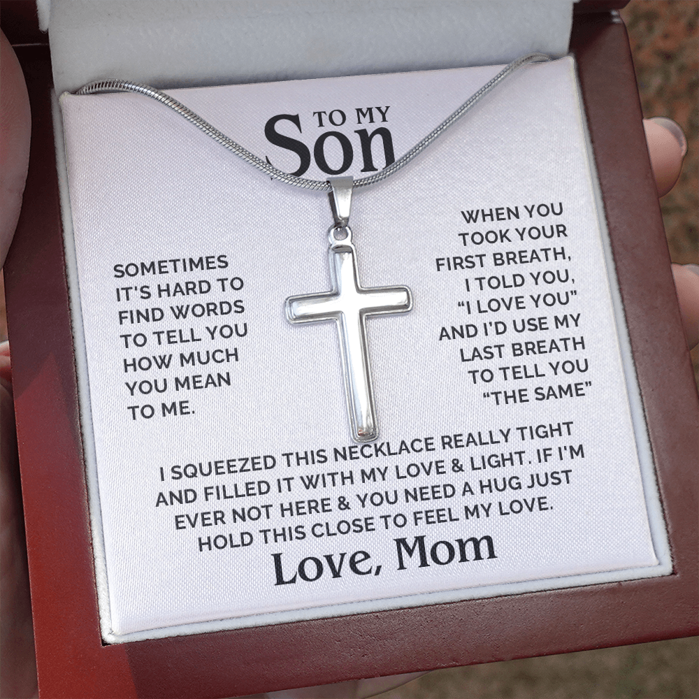Son - Feel My Love - Cross Gift Necklase